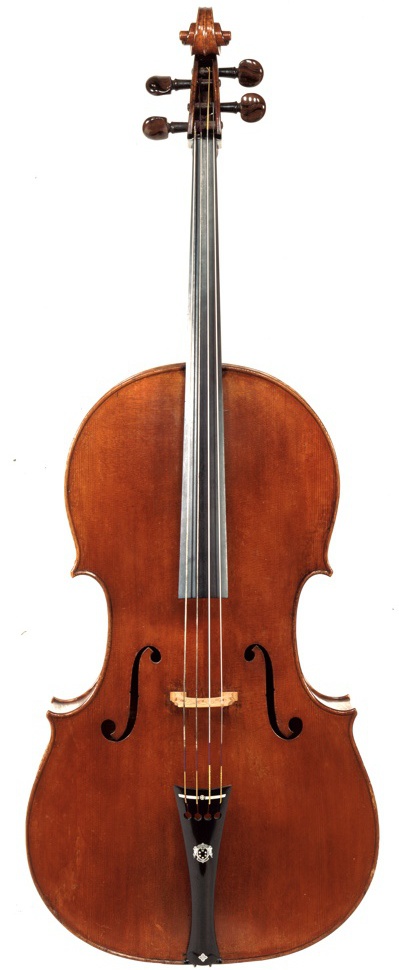 The 1690 cello. All photos: Galleria dell' Accademia, Florence, courtesy of Italian Ministry of Cultural Heritage and Activities and Tourism