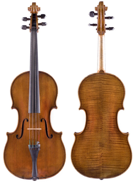 The 'Tuscan, Medici' contralto viola. Photos: Michael Zirkle, courtesy of the Library of Congress, Washington, Loan of the Tuscan Corporation