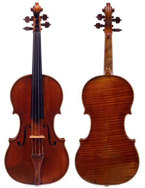 Tuscan, Medici violin 1690. Photos: Rabatti & Domingie, courtesy Accademia di Santa Cecilia, Rome