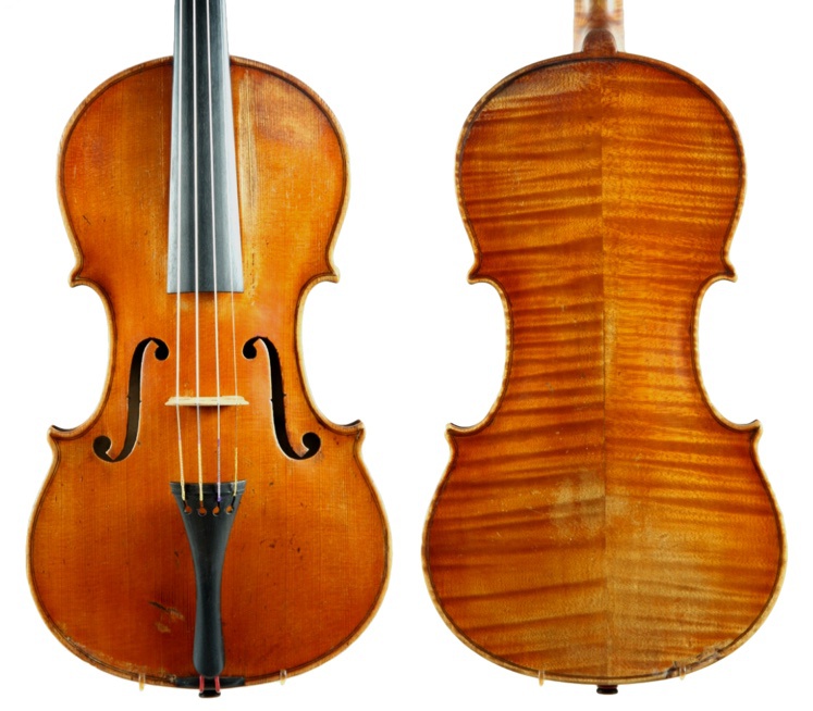 A violin made by Hans Poulsen, Copenhagen