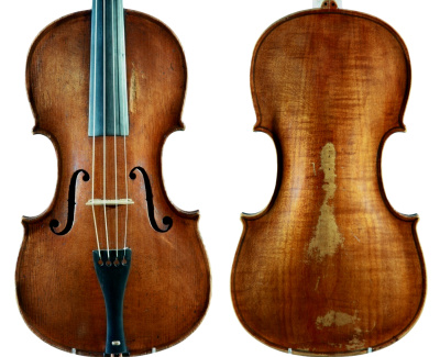 Andreas Hansen Hjorth, violin made in Copenhagen 1819