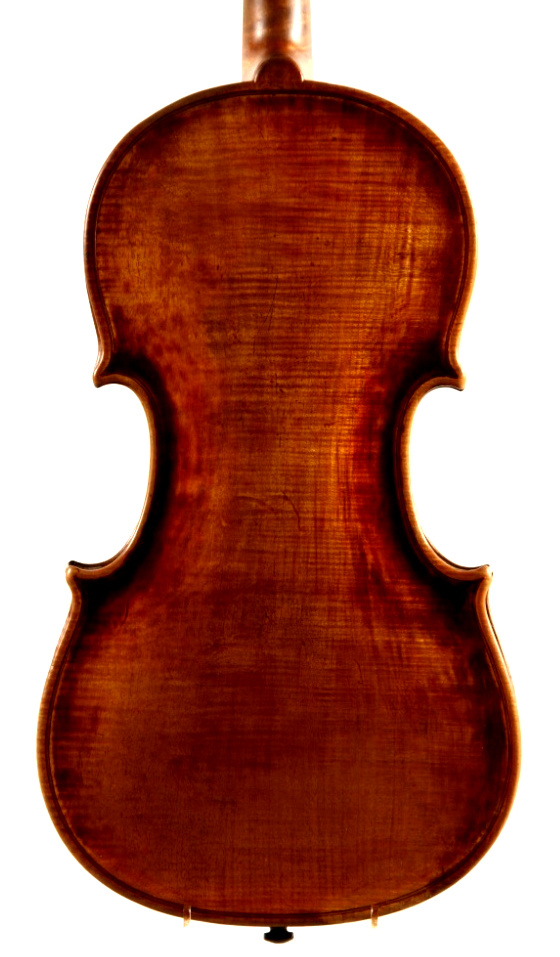 Niels Jensen Lund violin made in Copenhagen 1846