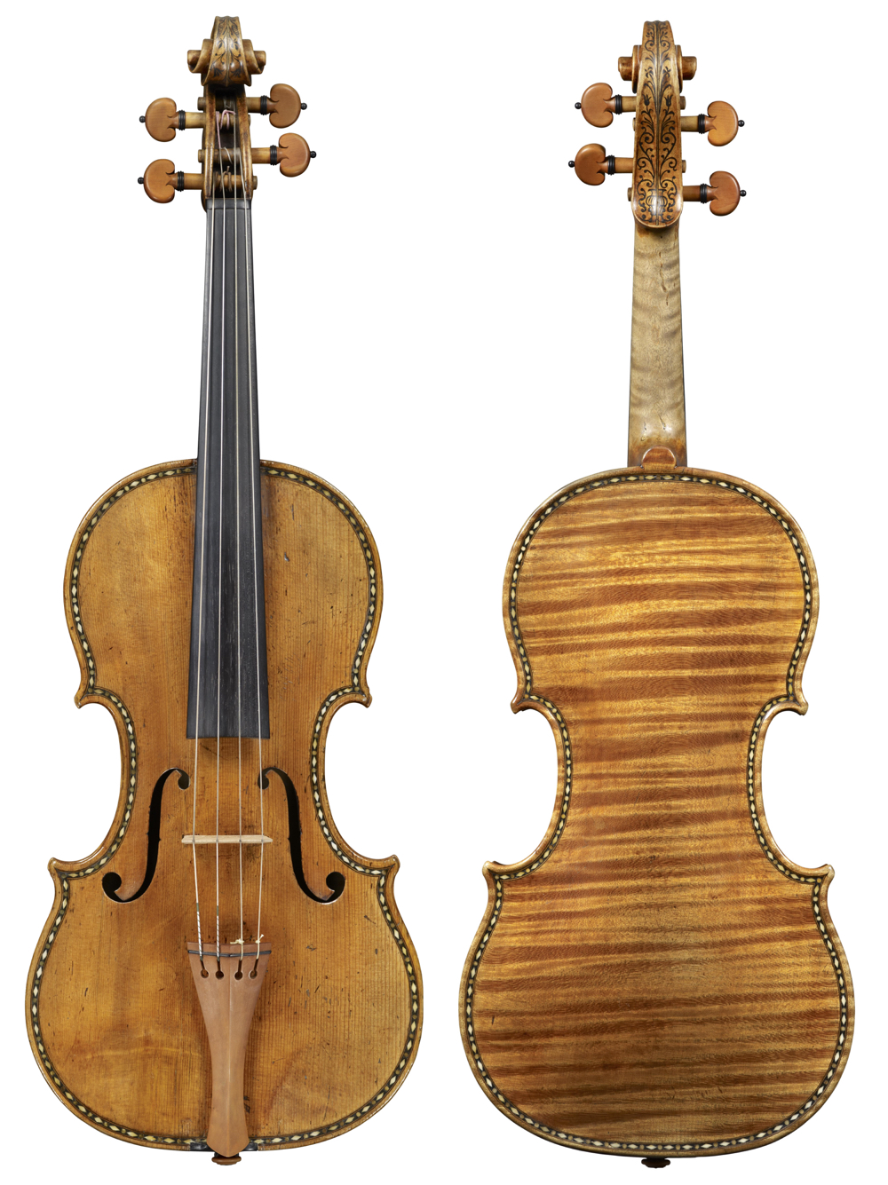 The astonishing 'Sunrise' Stradivari of 1677. Photos: Jan Röhrmann, Antonius Stradiuarius Vol I–IV