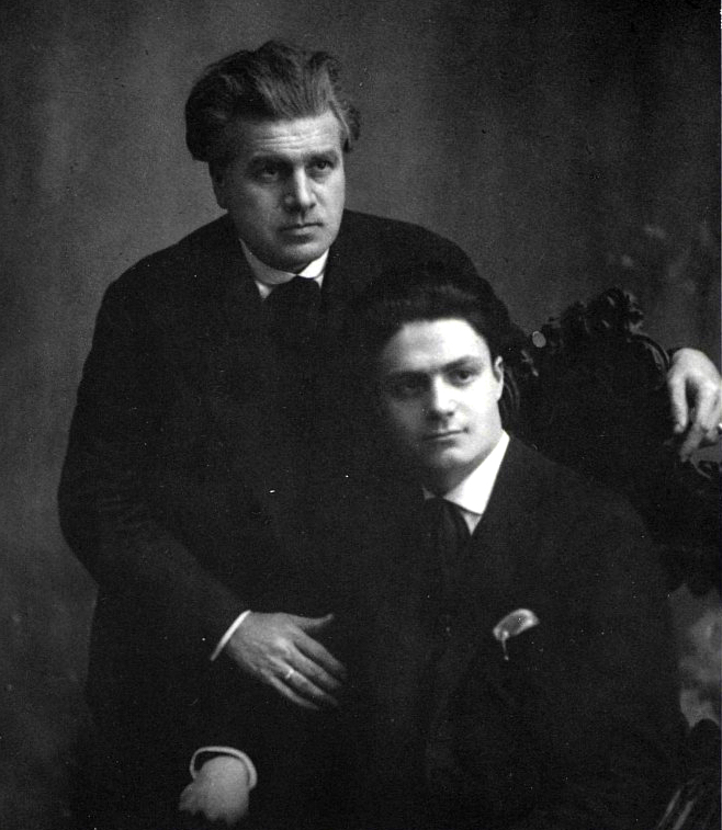 Gaetano and Pietro Sgarabotto in Parma, June 1926. Photo courtesy Gaetano and Pietro Sgarabotto 1878–1990, Editrice Turris