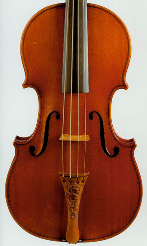 The 'Messiah' Stradivari - some have speculated that it was the first instrument completed by the young Giovanni Battista and kept by Antonio for sentimental reasons