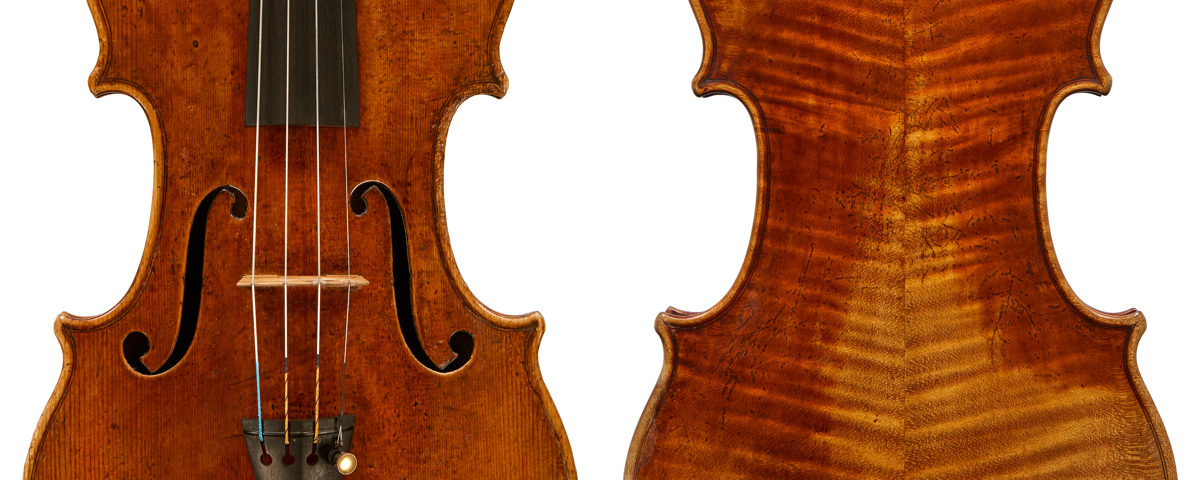 Gibson Huberman Stradivari violin