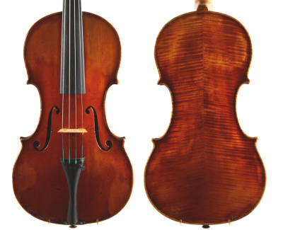 Otto Hjorth violin made in Copenhagen 1895