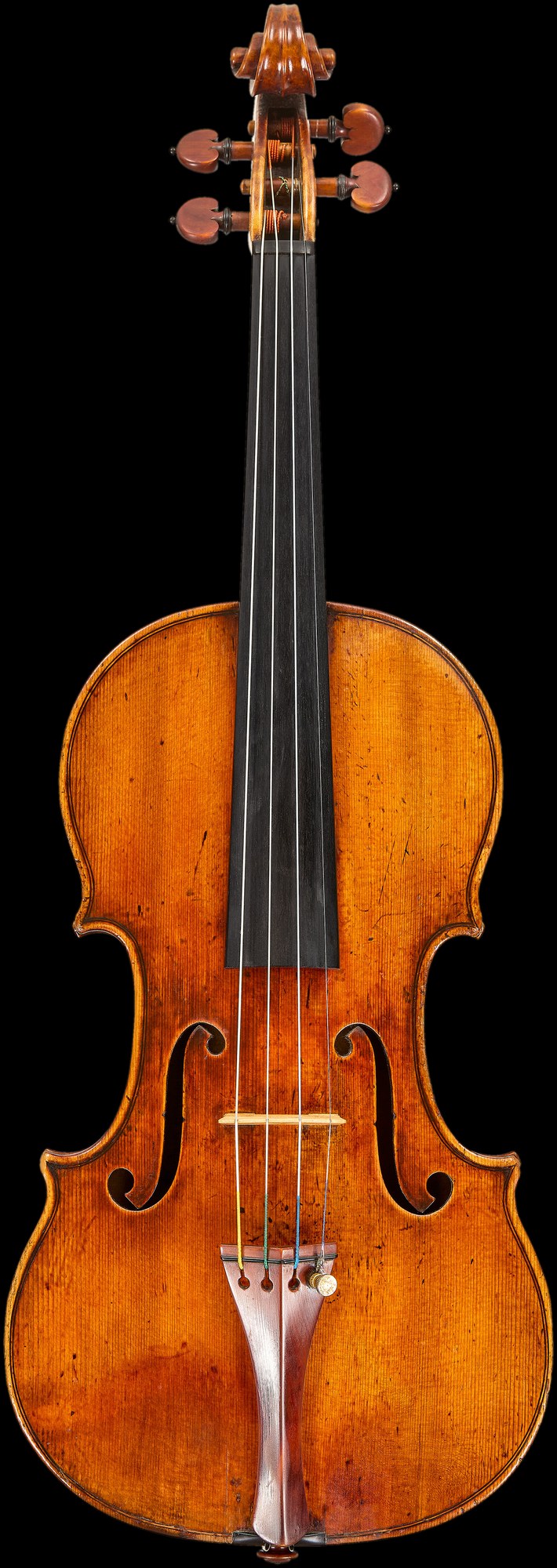Front of the 1710 “Dancla, Milstein, Krasner, Eto” Stradivari violin